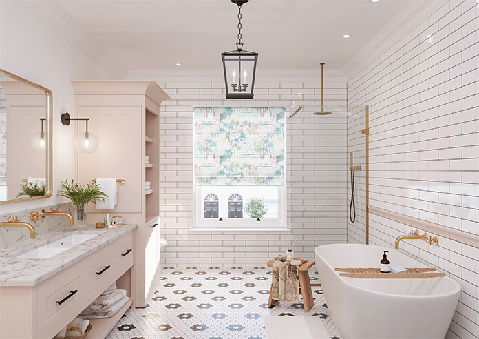 Sunset Boulevard, Watercolour - Roman Blind - Image 8